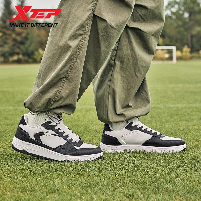 Xtep Mumbai chaussures de skateboard pour hommes 2025 printemps nouvelle mode à lacets confortable r