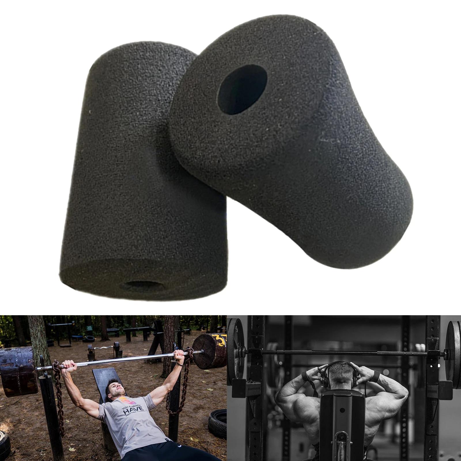 Coussinets de mousse pour pieds, 2 pièces, rouleaux de mousse noirs de remplacement pour Extension d