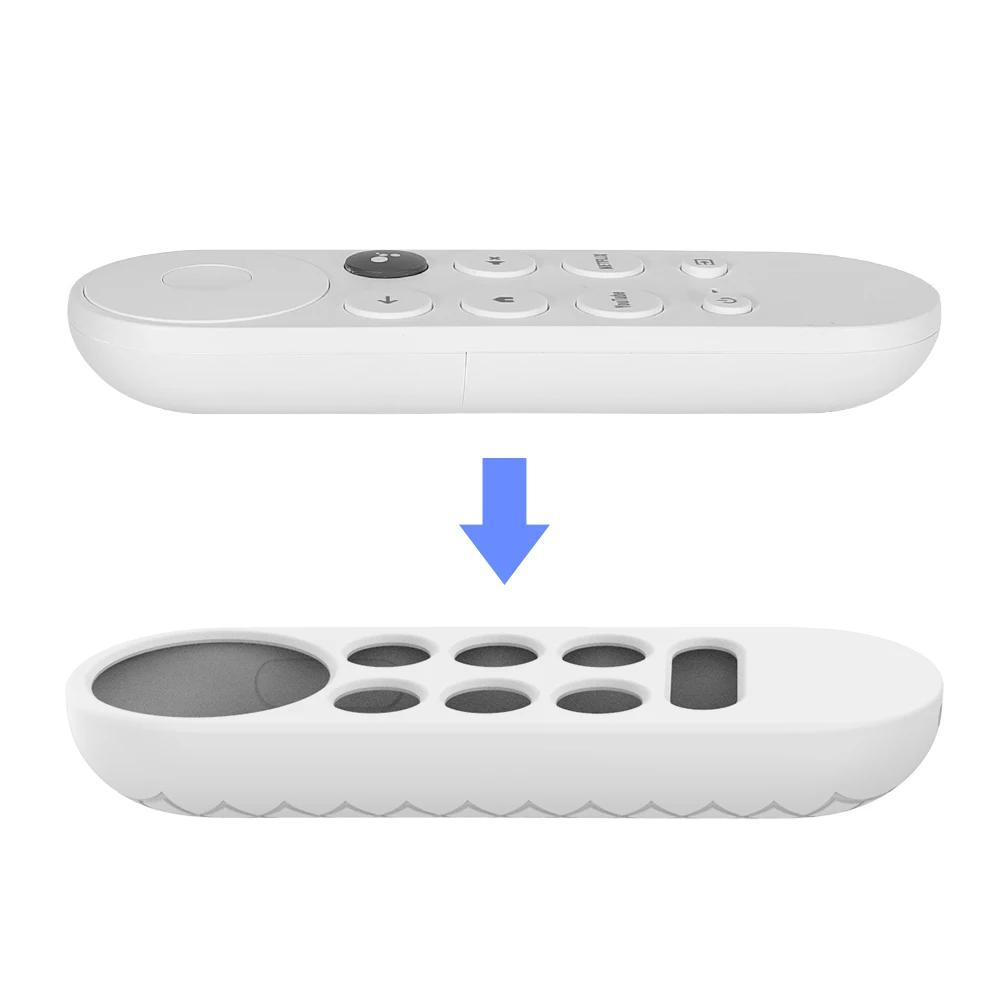 Étui de télécommande pour Google Chromecast Smart TV 2020, housse de protection en Silicone, Anti-ch