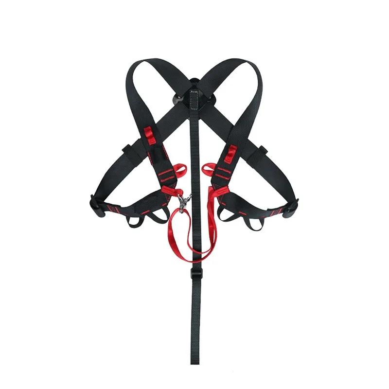 Ceintures d'épaule décive ascendentes pour escalade en plein air, ceinture de sécurité de poitrine r