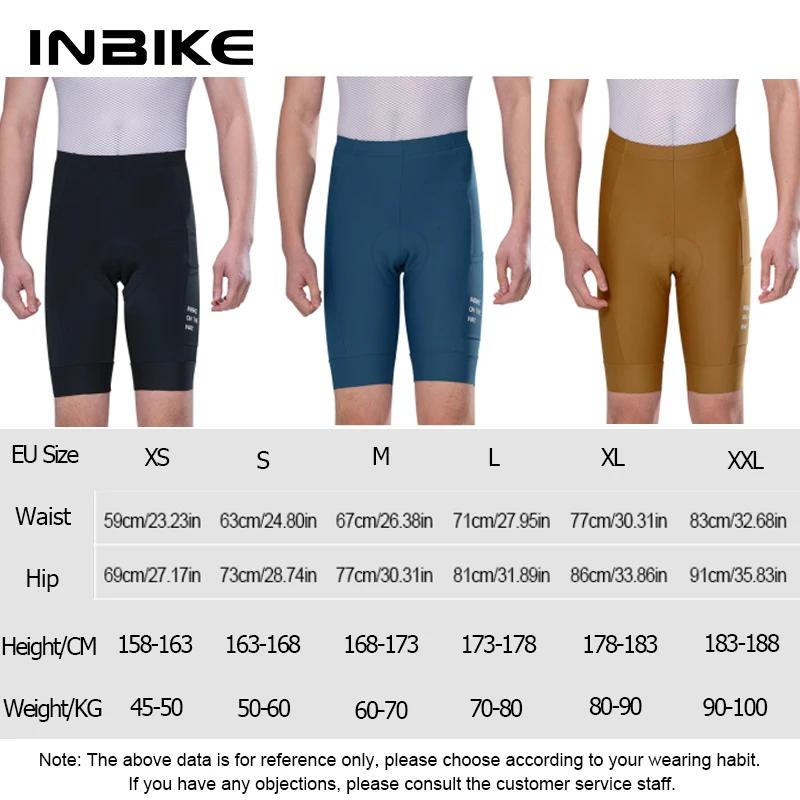 INBIKE nouveau été homme short de cyclisme avec poche respirant hommes pantalons de vélo vêtements d