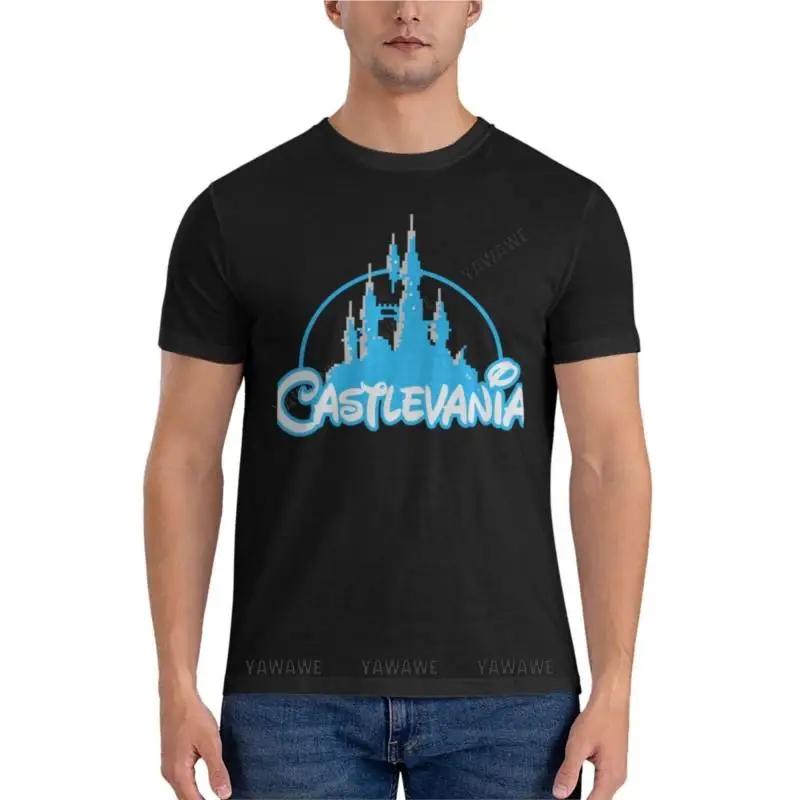 Castlevania-T-Shirt manches courtes homme, vêtement de marque, en coton, essentiel