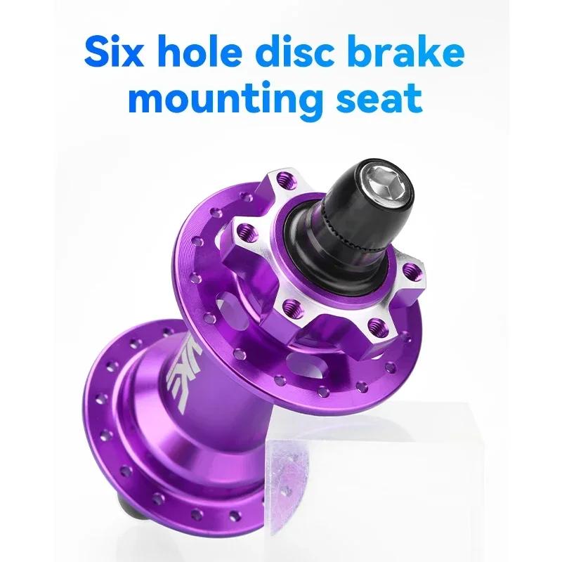 TANKE – moyeu de saut de saleté, verrouillage à vitesse unique, en alliage d'aluminium, 32 trous, 12