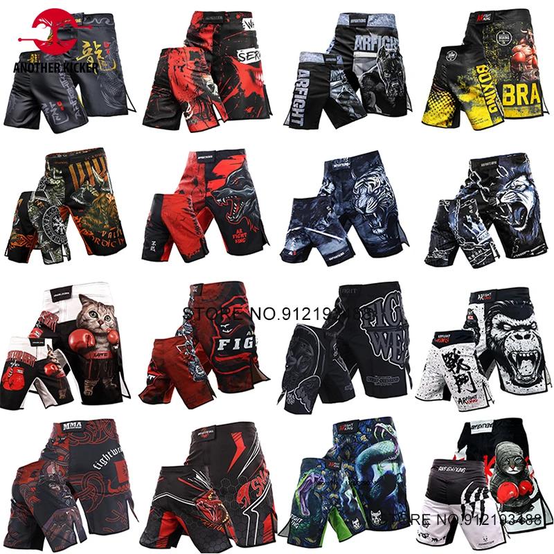 Muay Thai pantalon respirant combat MMA Shorts hommes femmes Junior gymnase Arts martiaux grappin Ki