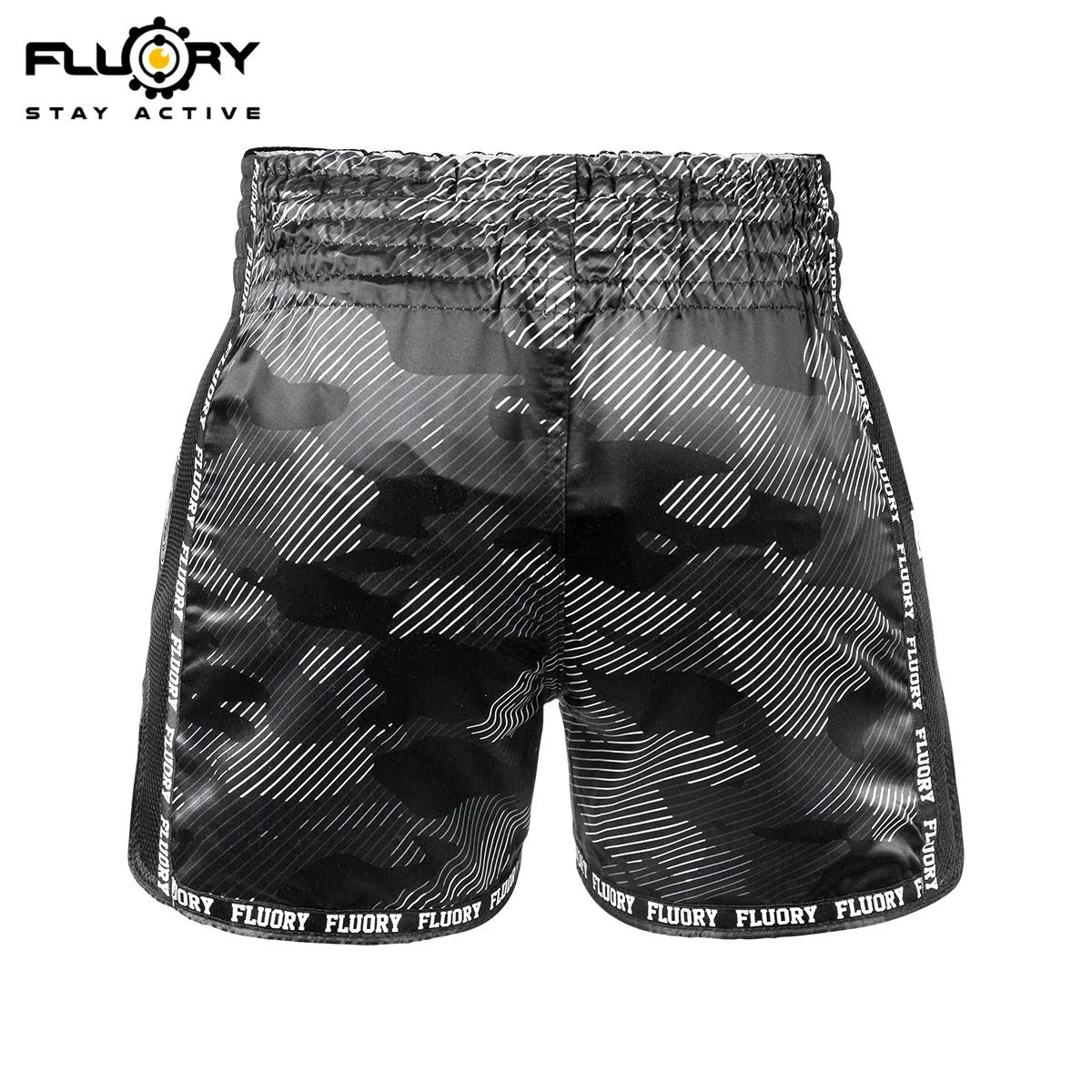 FLUORY MMA combat Muay Thai Shorts Boxer entraînement sport haute qualité Kick Boxing Fitness pantal