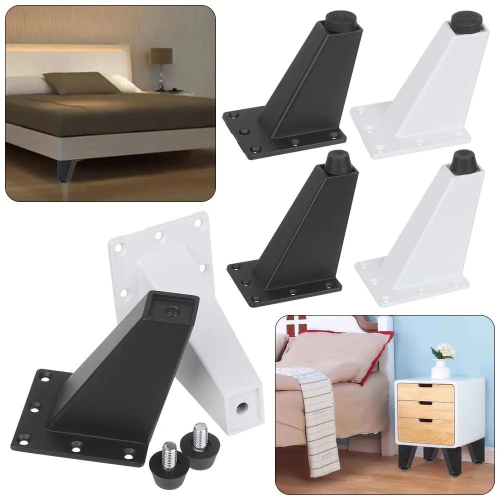 Pieds de meubles de maison Non-ald, noir et blanc, pieds de canapé, support d'armoire, support de ta
