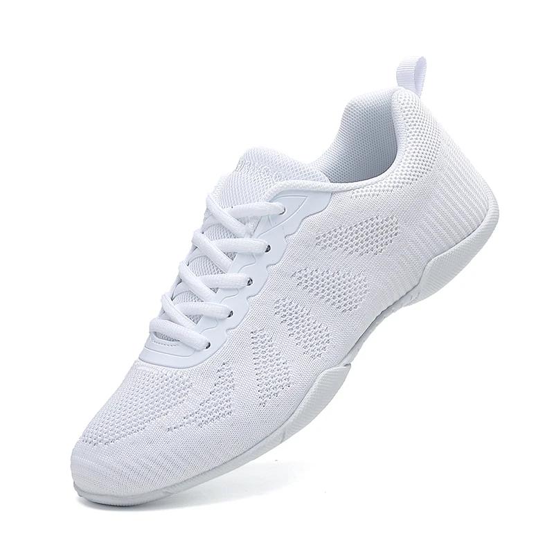 Marwoo-Baskets de danse blanches pour filles, chaussures de sport légères pour enfants, entraînement