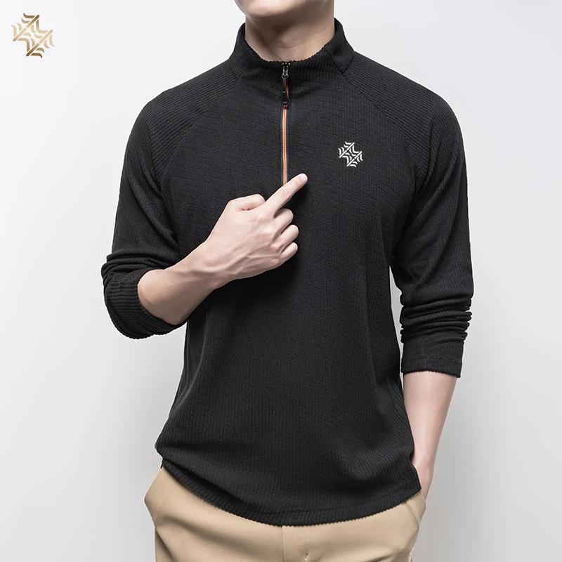 SBWL – T-shirt à manches longues pour hommes, vêtements de sport d'extérieur, de fitness, de course,