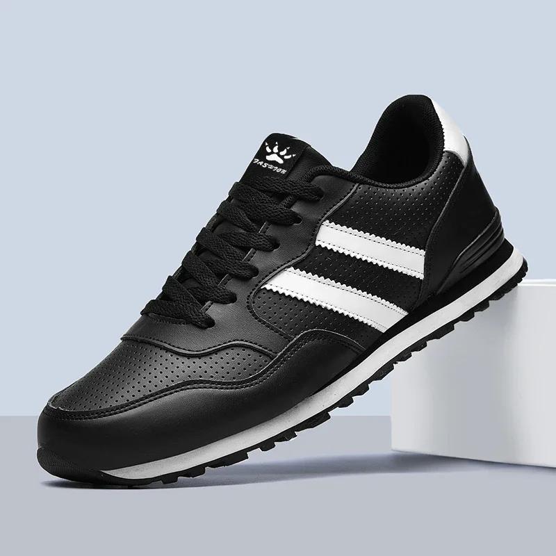 Chaussures de course classiques pour hommes, baskets légères en cuir suédé, chaussures de Sport de p