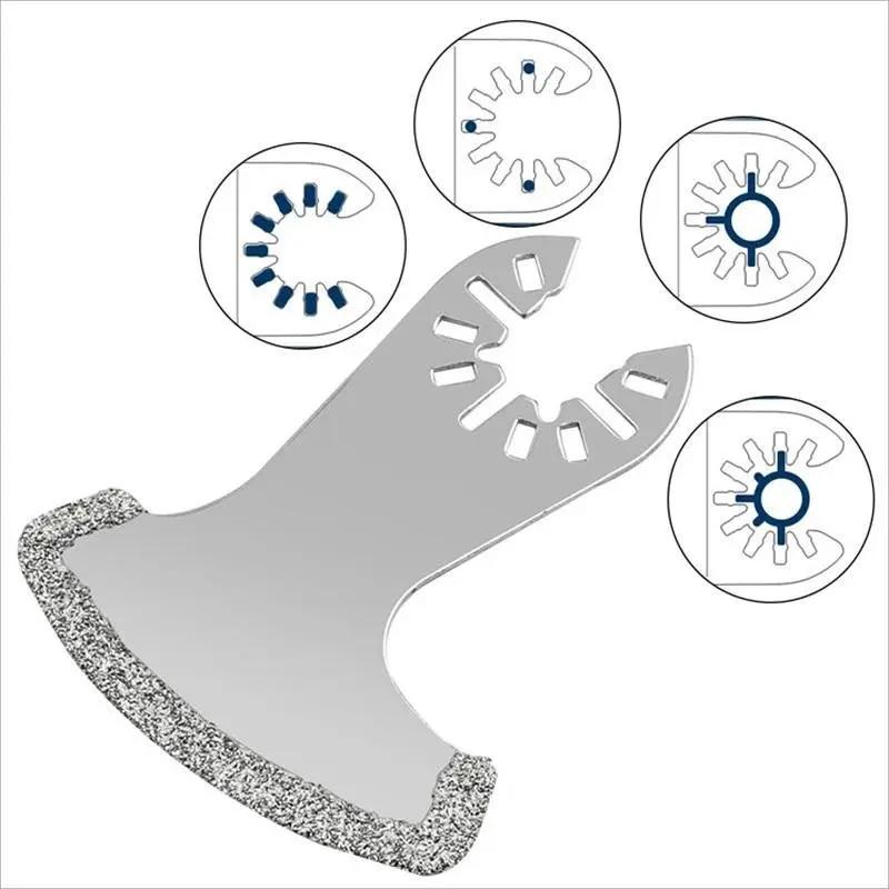 Lames de scie oscillantes en diamant, multi-outils pour les remplisseurs de ponçage rugueux, carreau