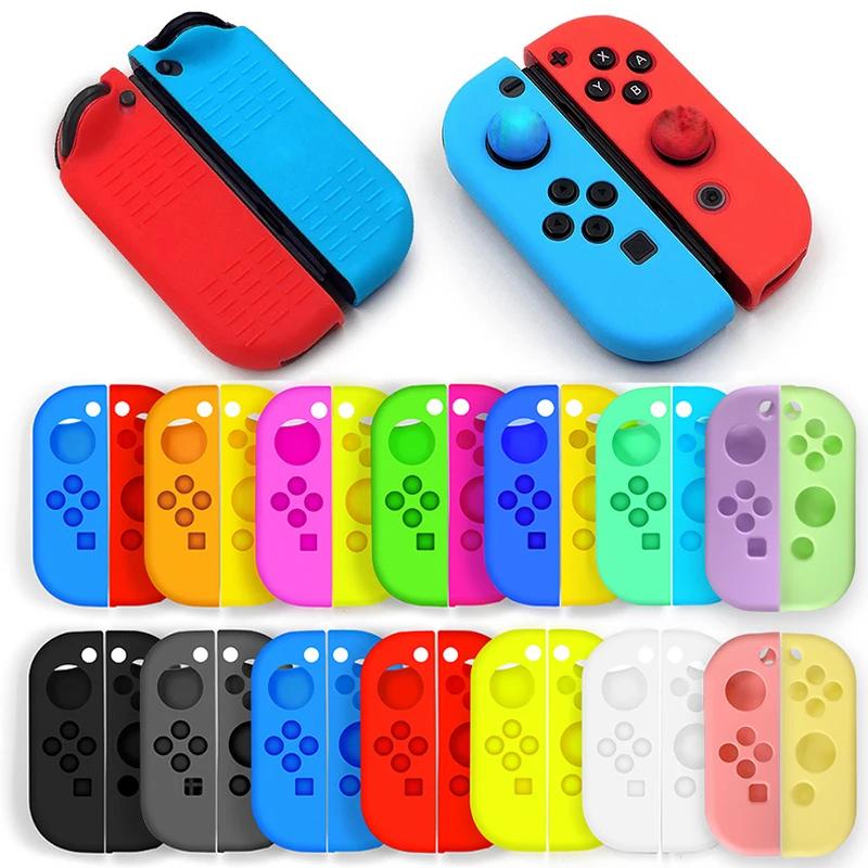 Coque en silicone pour manette Switch Joycon, accessoires de remplacement Nintendo Switch OLED, poig