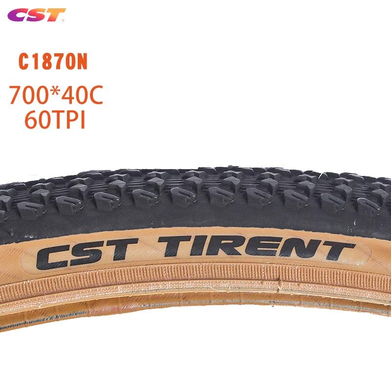 CST-Pneu de vélo de route 700C, 700 x 40C, C1870N, 40-622 60TPI, degré d'usure