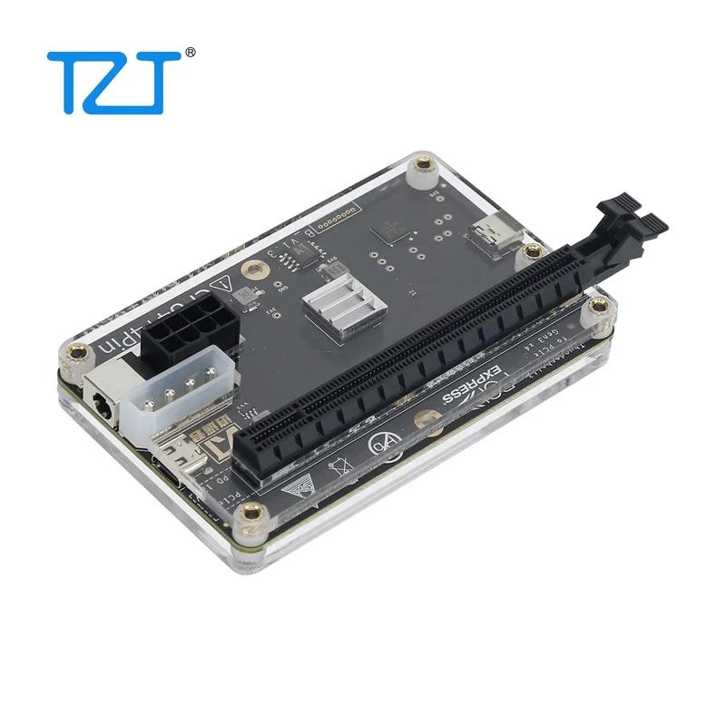 TZT-Carte de ponçage S6, GPU externe S6 + 60cm/23.6 pouces, câble de données USB4 + support rapide e