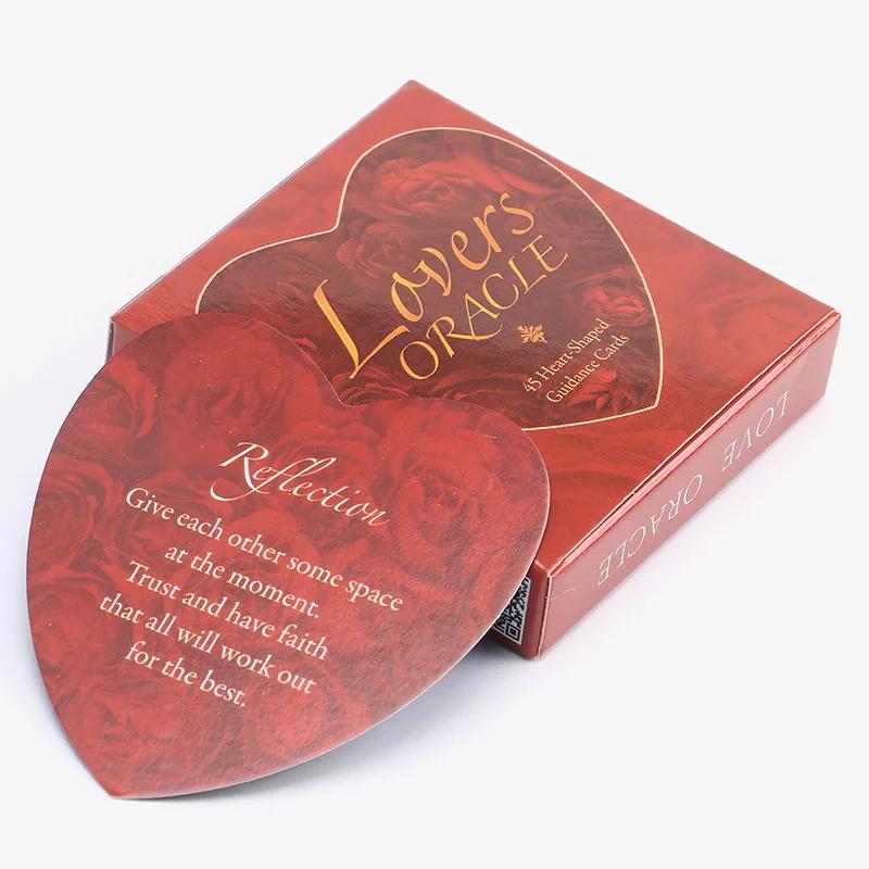 Nouveaux amoureux Oracle Tarot jeu de cartes Table de fête jeu de société pour adulte anglais Tarot