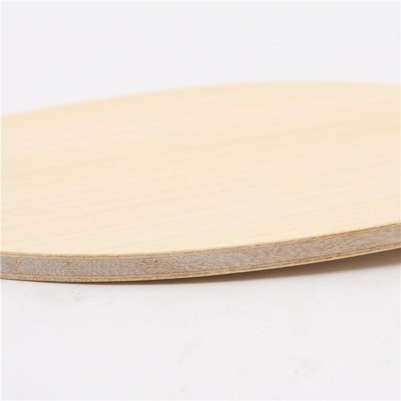 Stuor-Raquette de tennis de table CNF en carbone blanc, 7 couches, lame de ping-pong, attaque rapide