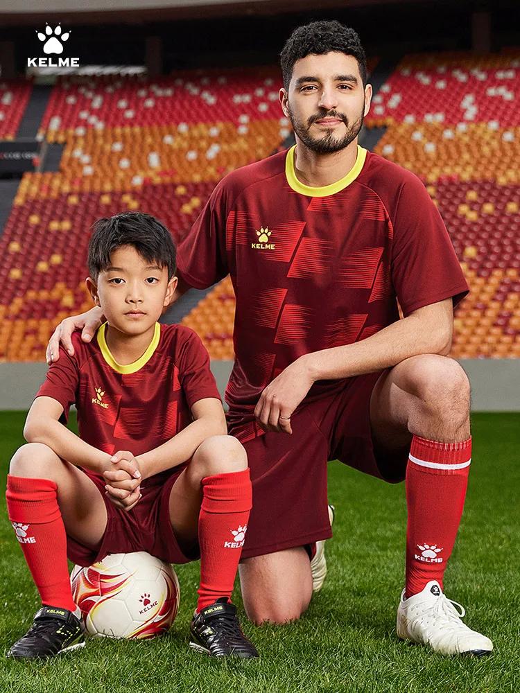 Kelme – ensemble de combinaison de Football personnalisée pour adultes, Short d'entraînement en plei