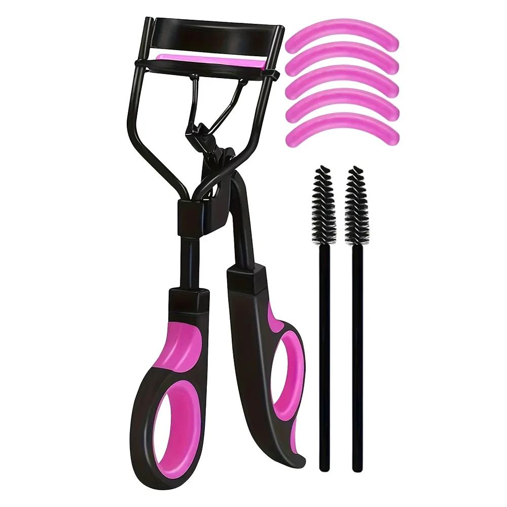Ensemble de bigoudi de cils pour femmes, pince à cils, coussinets de rechange, sourcils, faux cils,