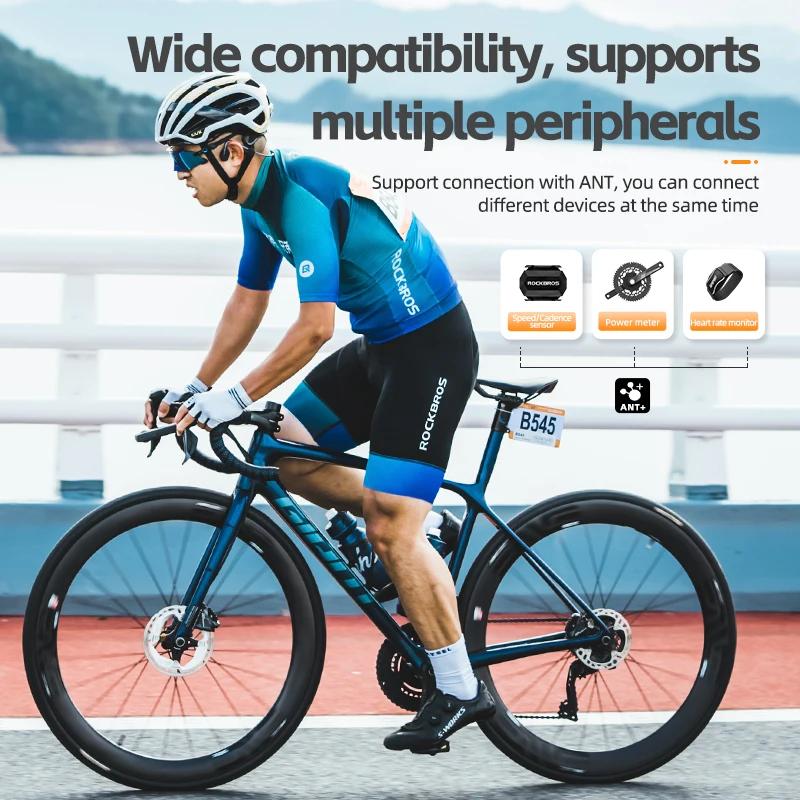 ROCKBROS GPS ordinateur de vélo capteurs de vitesse ordinateur de vélo vtt route type-c étanche capt