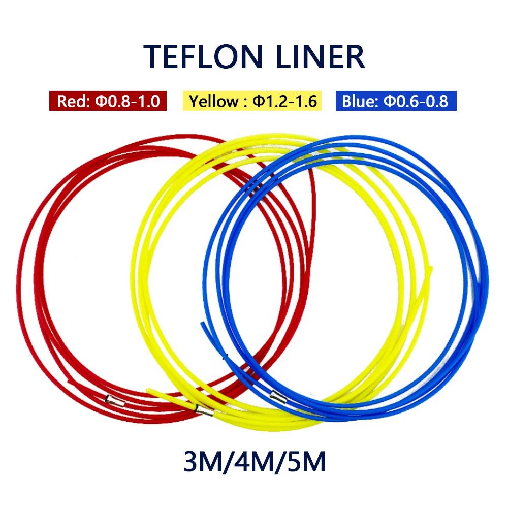 Torche de soudage MIG MAG avec doublure en PTFE 0.6-0.8/0.8-1.0/1.2-1.6, kit de connecteurs rapides