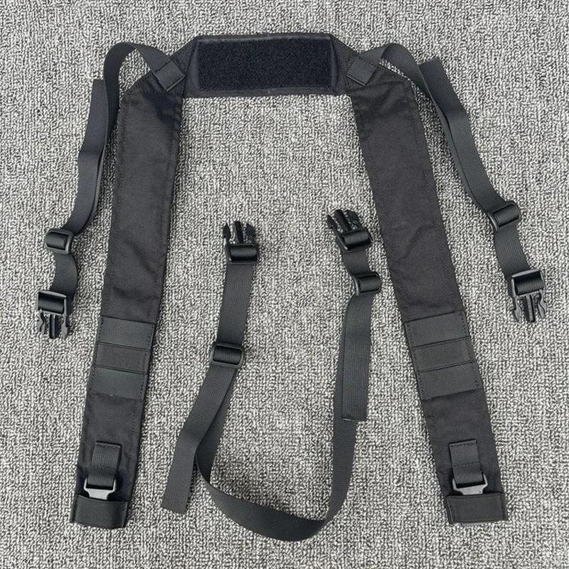 Plate-forme de poitrine tactique D3CRM, Kit de harnais en H MK3 MK4, sangle d'épaule, gilet Multicam