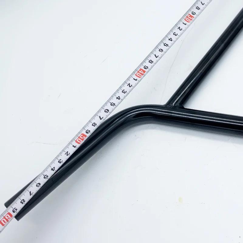 TAOZIK – guidon de BMX en acier au carbone, 22.2mm, barre de poignée papillon, 590