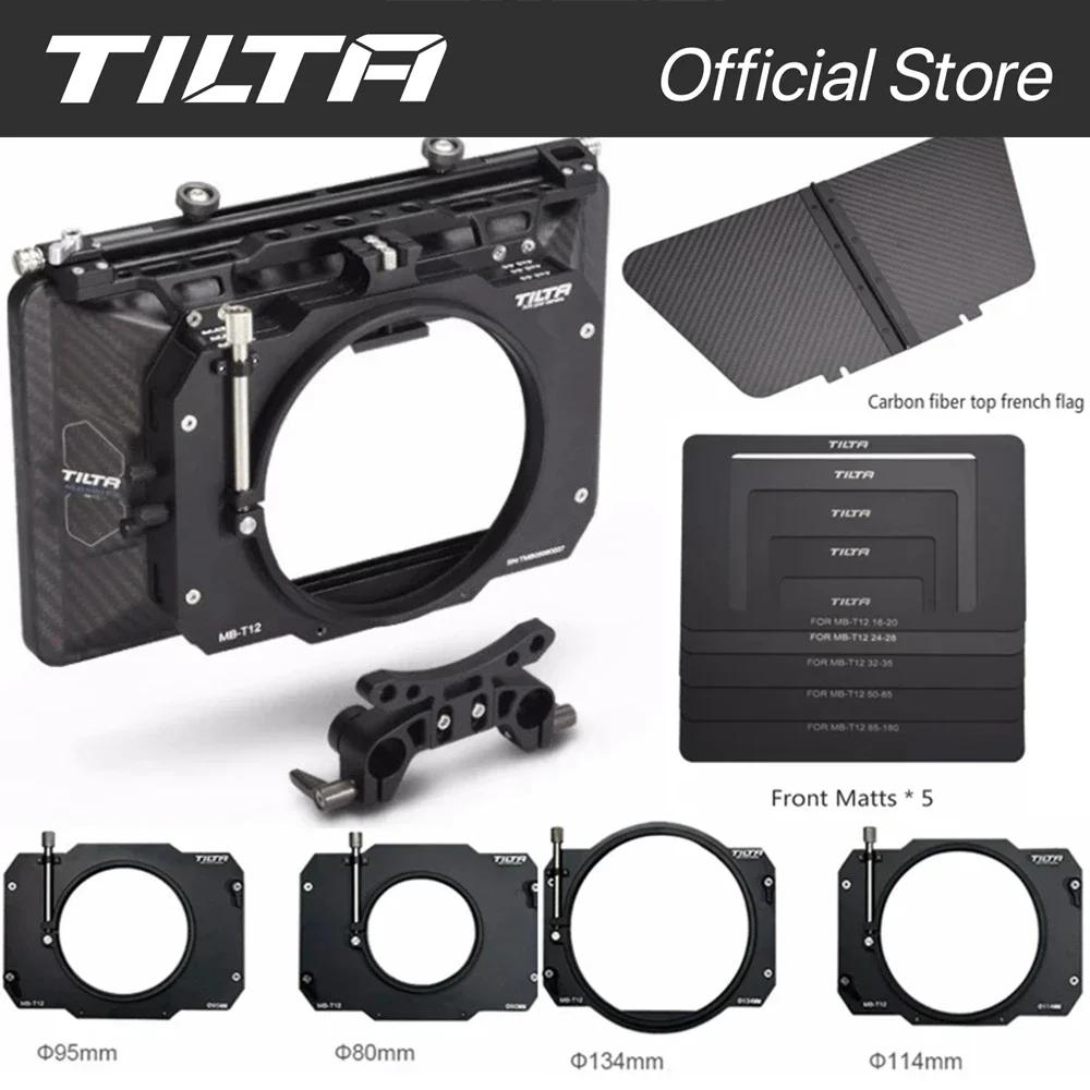 TILTA 4 5.65 MB-T12 boîte mate à pince de support 80mm - 136mm 15mm adaptateur de tige LWS plateau d