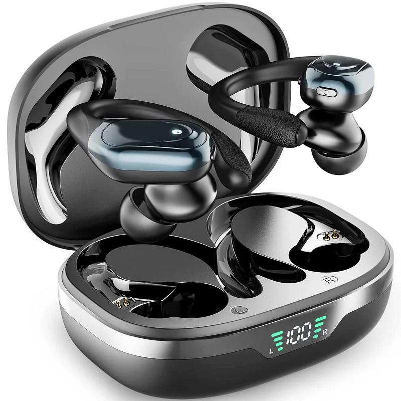 BX17 Bluetooth écouteurs Tws crochet d'oreille Bluetooth 5.3 course sport stéréo boutons contrôle av