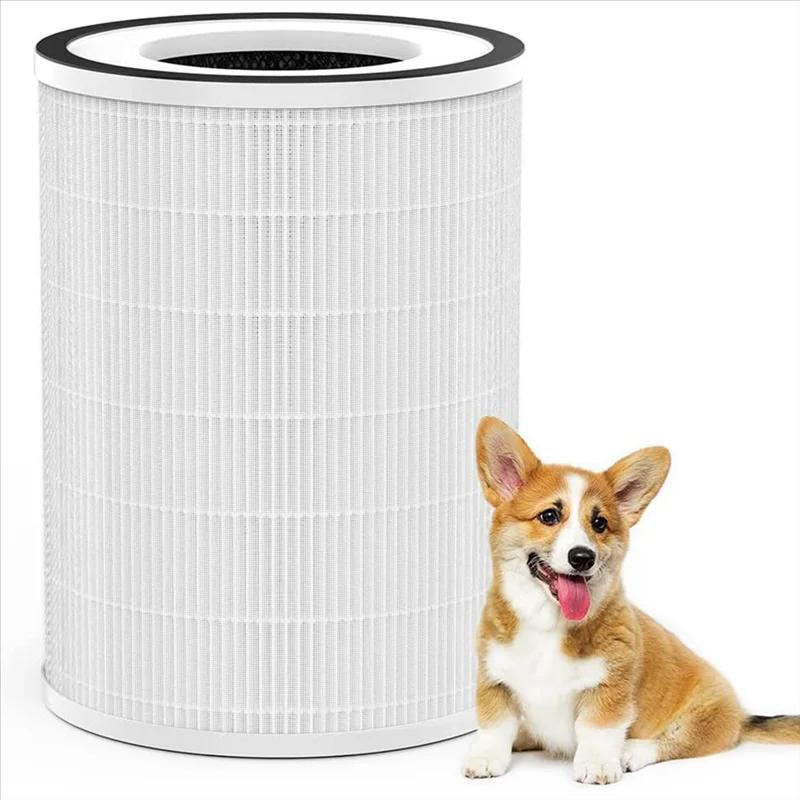 Lot de 2 filtres HEPA H13 True pour supporter ficateur d'air, compatible avec Aquoia KILO, KILOPLUS,