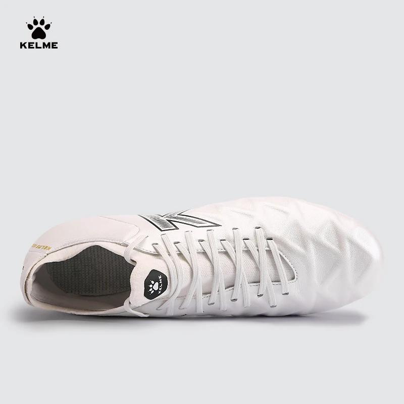KELME Football MG chaussures crampons en peau de veau Match gazon artificiel antidérapant amorti for