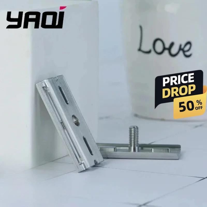 Tête de rasoir de sécurité Yaqi Tile 316 en acier inoxydable, objet de collection, cadeau d'annivers