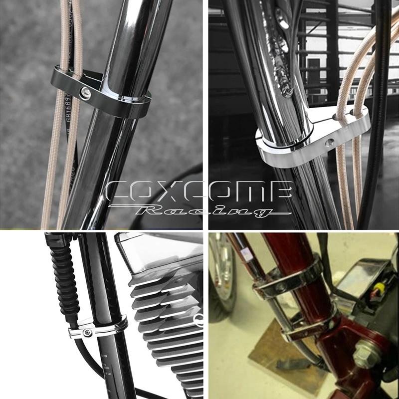Serre-câble de frein en aluminium CNC, 25mm/32mm, 1 1/4 pouces, double support de câble d'accélérate