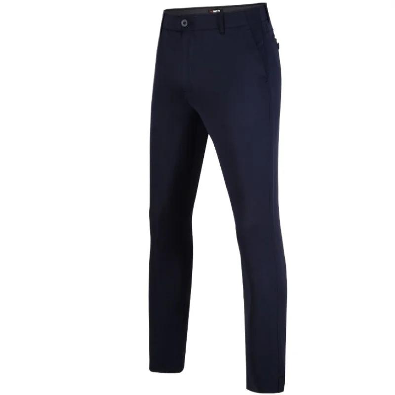 Pantalon de golf pour hommes, pantalon de sport à haute élasticité avec bande élastique à la taille,