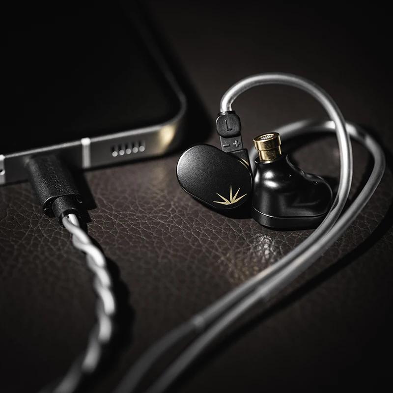 MOONDROP CHU II DSP TYPE-C écouteurs pilote dynamique haute Performance USB-C moniteurs intra-auricu
