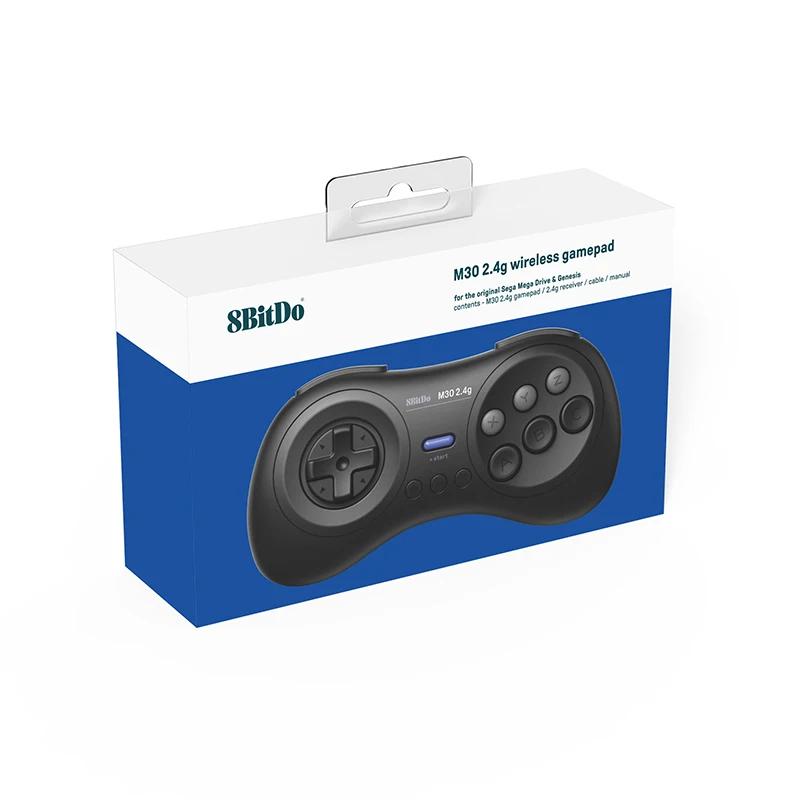 Manette de jeu sans fil 8BitDo M30 2.4G pour le Sega Genesis et Sega Mega Drive d'origine - Sega Gen