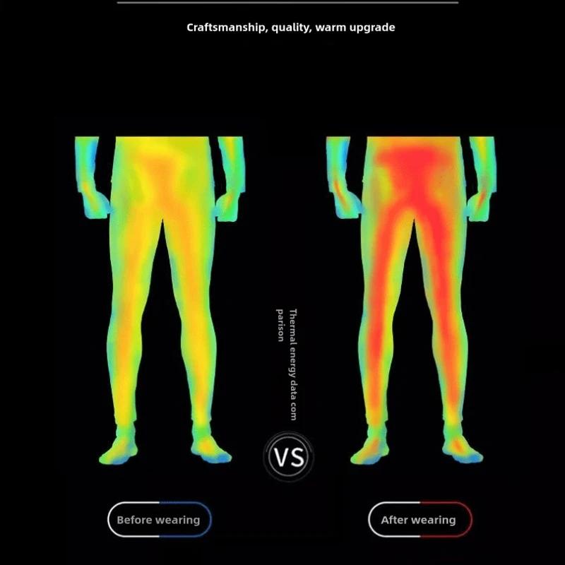 Leggings homme pro basket football fitness - Pantalon stretch hiver polaire entraînement sport