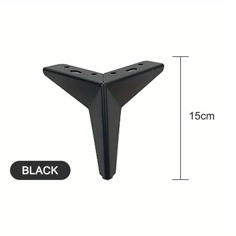 4 pièces épaissi losange meubles jambes trépied lumière matériel de luxe pieds de Table meubles jamb