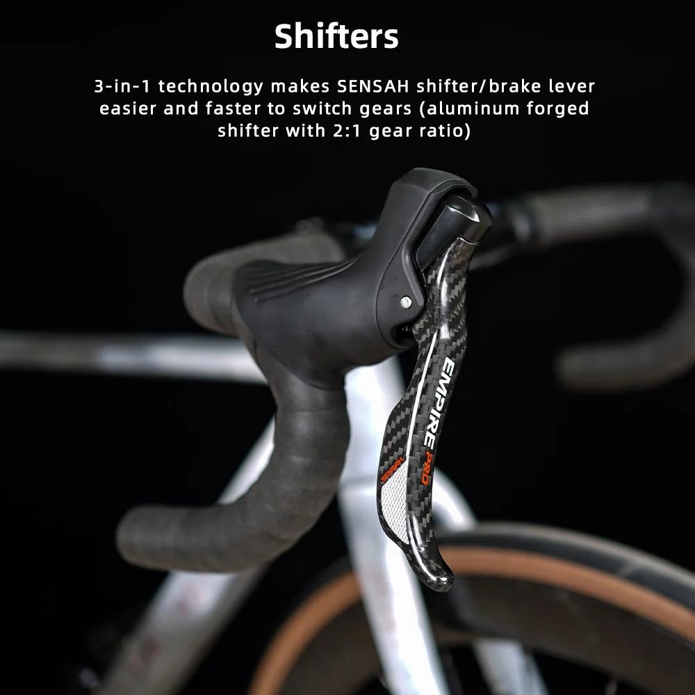 SENSAH – leviers de vitesses pour vélo de route, L/R 9 10 11 12 vitesses, Empire PRO PHI IGNITE SRX