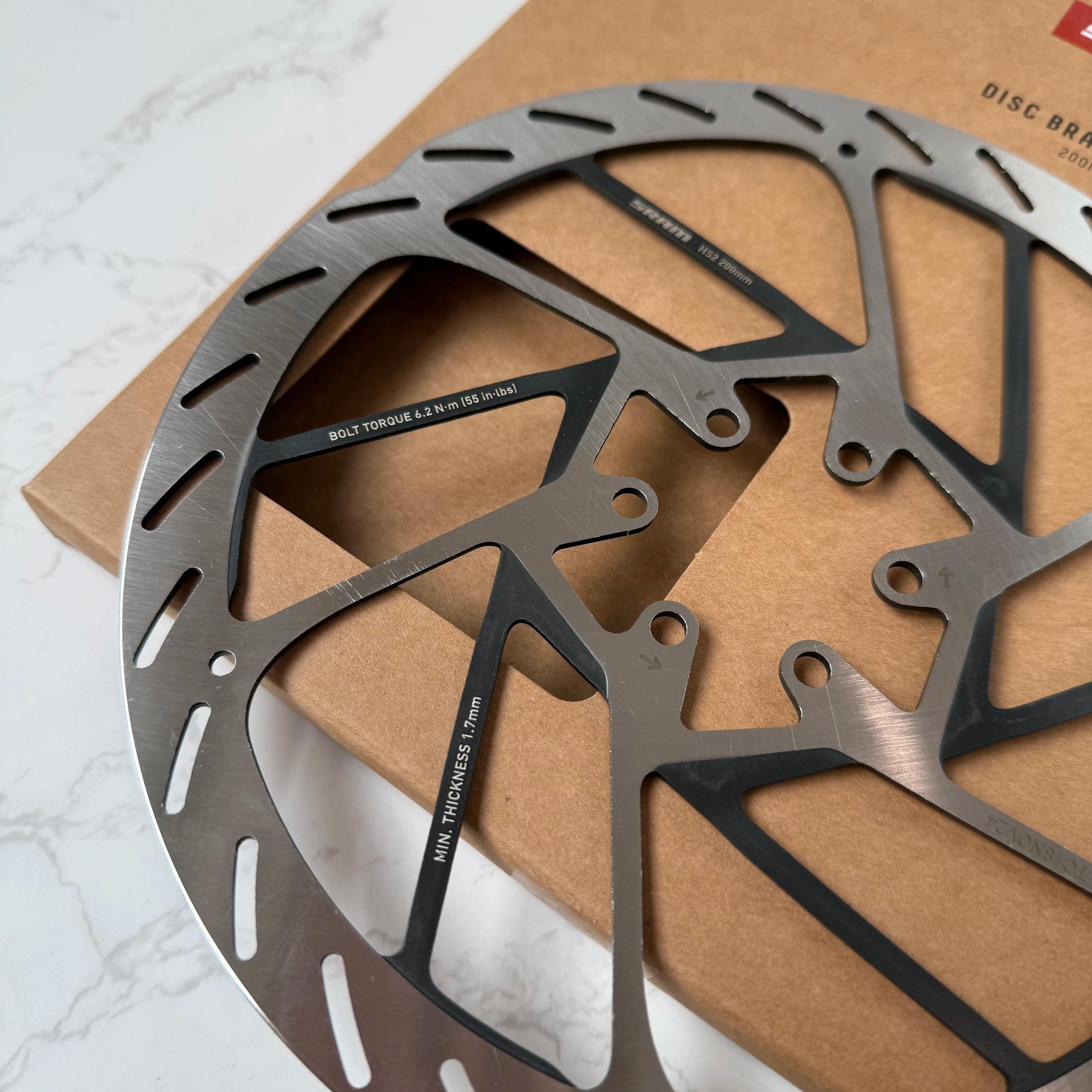 Rotor de frein à disque Rotor SRAM-HS2, rotor ThUNICEF à 6 boulons, 160mm, 180mm, 200mm, 220mm, acce