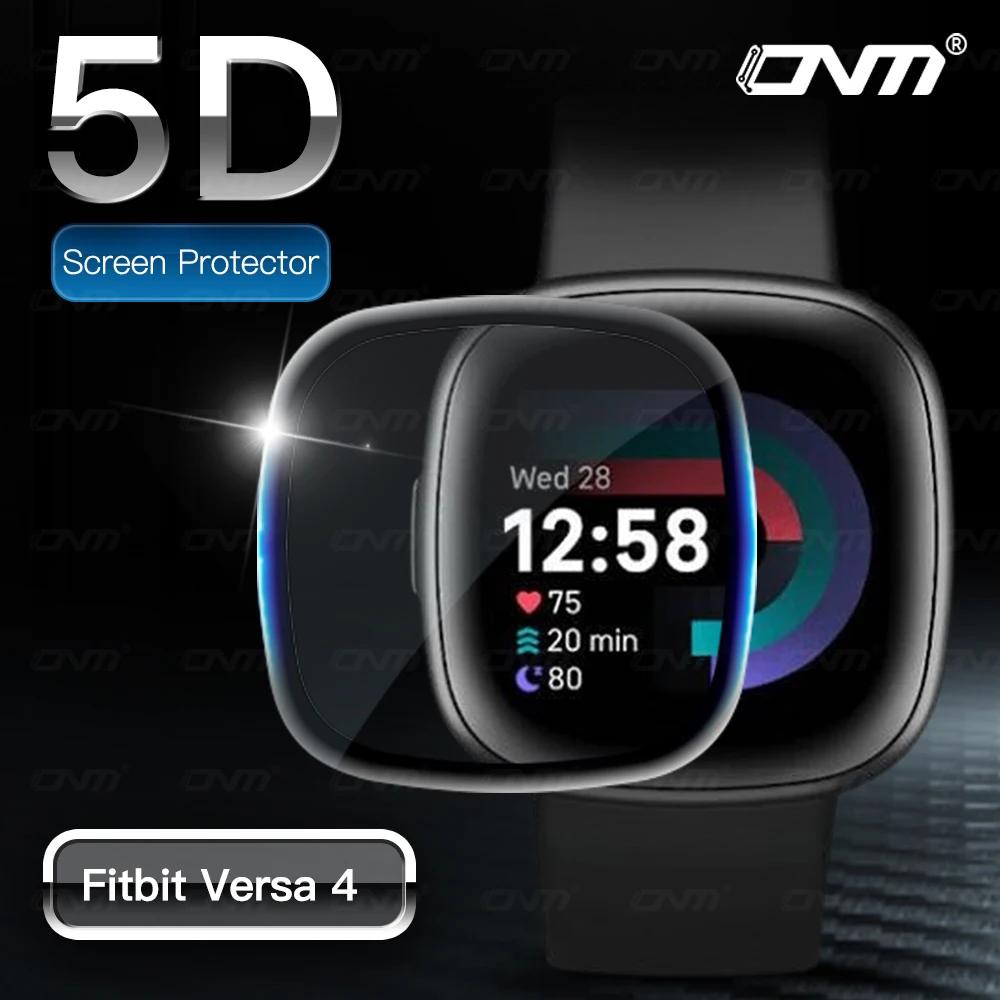 Film protecteur d'écran pour Fitbit Versa 4/fouet 2, film de protection souple flexible pour Versa 3