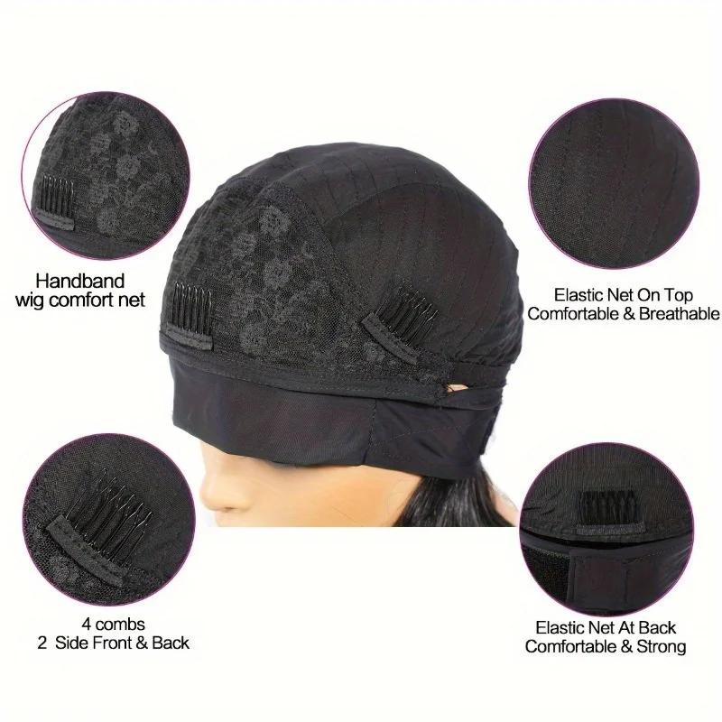 200% densité perruque de cheveux humains bandeau court Bob perruque naturel noir court bouclé Bob co