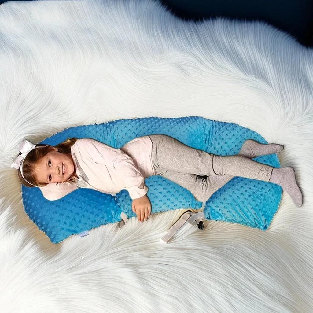 Oreiller d'allaitement double oreiller d'allaitement pour bébé lit d'allaitement pour nouveau-né ore