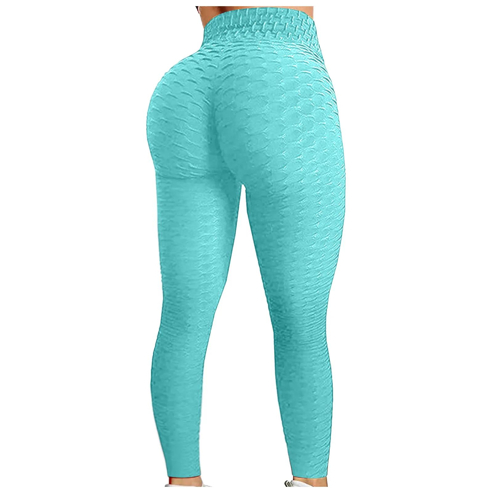 Leggings de Yoga femmes taille haute Push Up - Fitness, course, gym et séchage rapide