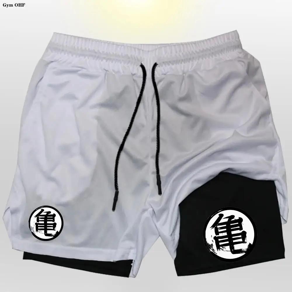 Z Goku Anime pantalons de survêtement Shorts hommes Gym Shorts de course hommes séchage rapide Sport