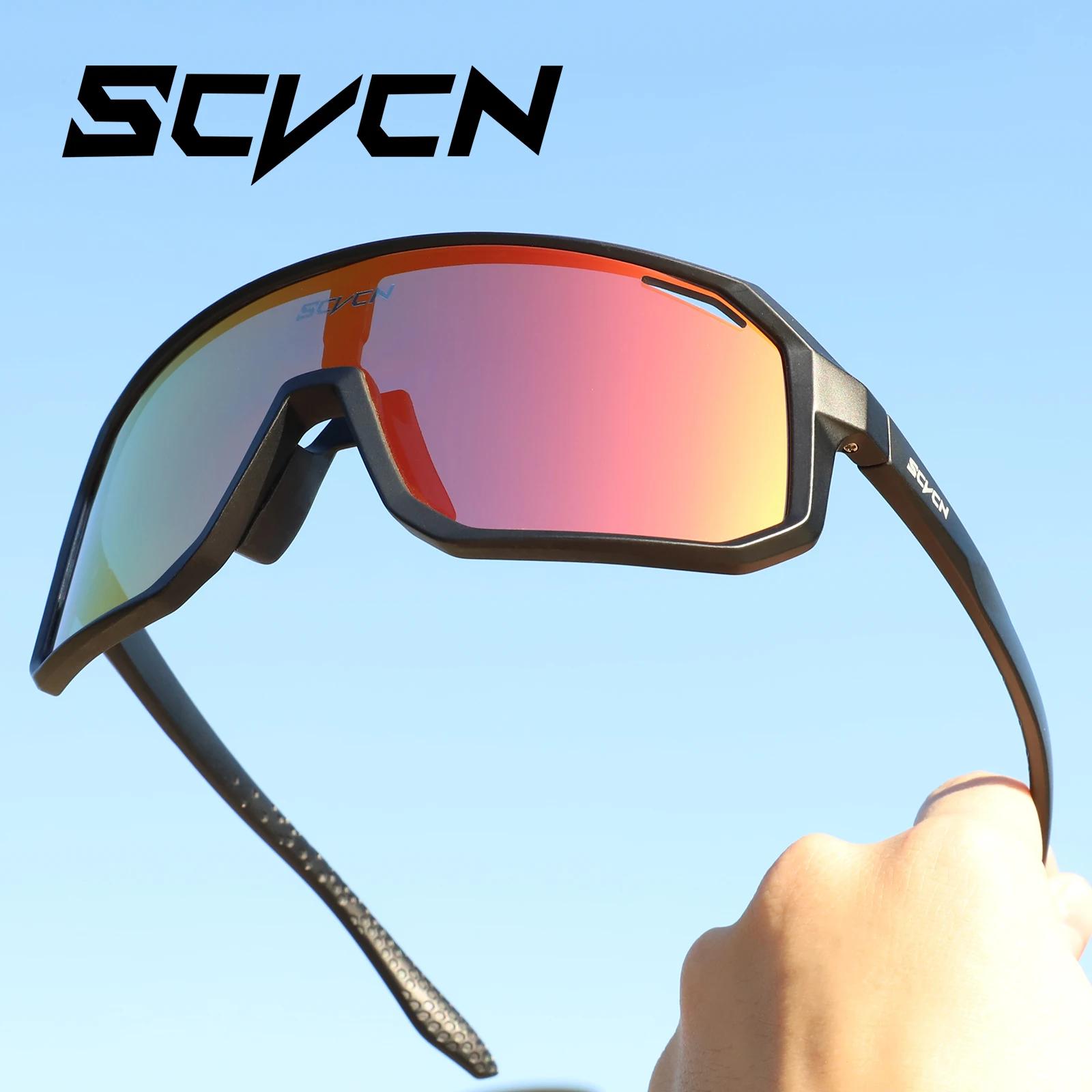 SCVCN hommes vélo cyclisme lunettes de soleil femme vtt vélo de route lunettes de conduite Sports de