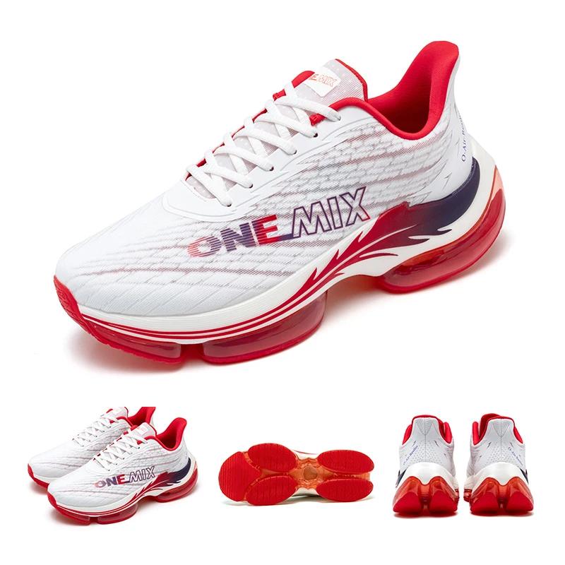 ONEMIX chaussures de course à coussin d'air pour femmes été léger maille Surface respirant baskets e