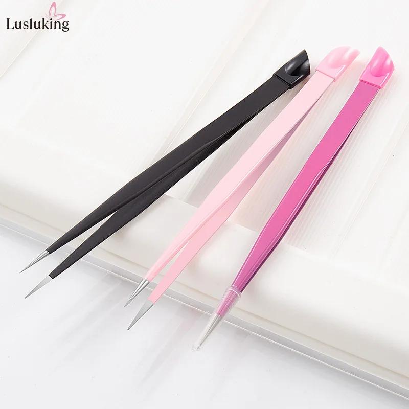 Pincettes à Double tête multi-usage, tête de pressage en Silicone, outil de coupe des ongles, prise