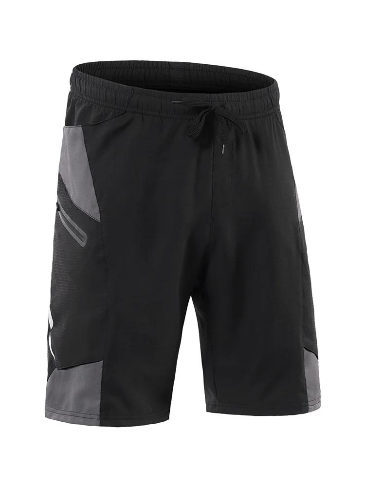 ARSUXEO-Short de cyclisme pour homme, sous-vêtement antichoc avec coussretours, pour VTT, B2203