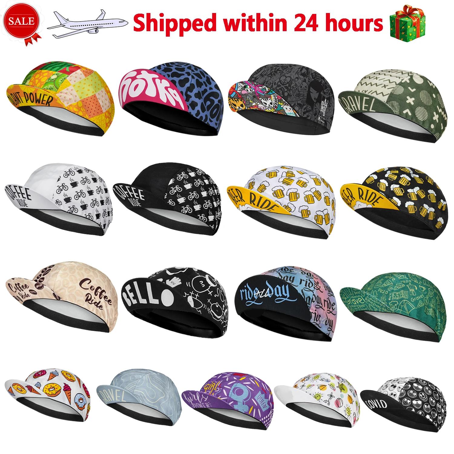 SweetMatt classique rétro bière café crème glacée dessin animé Polyester casquettes de cyclisme vélo