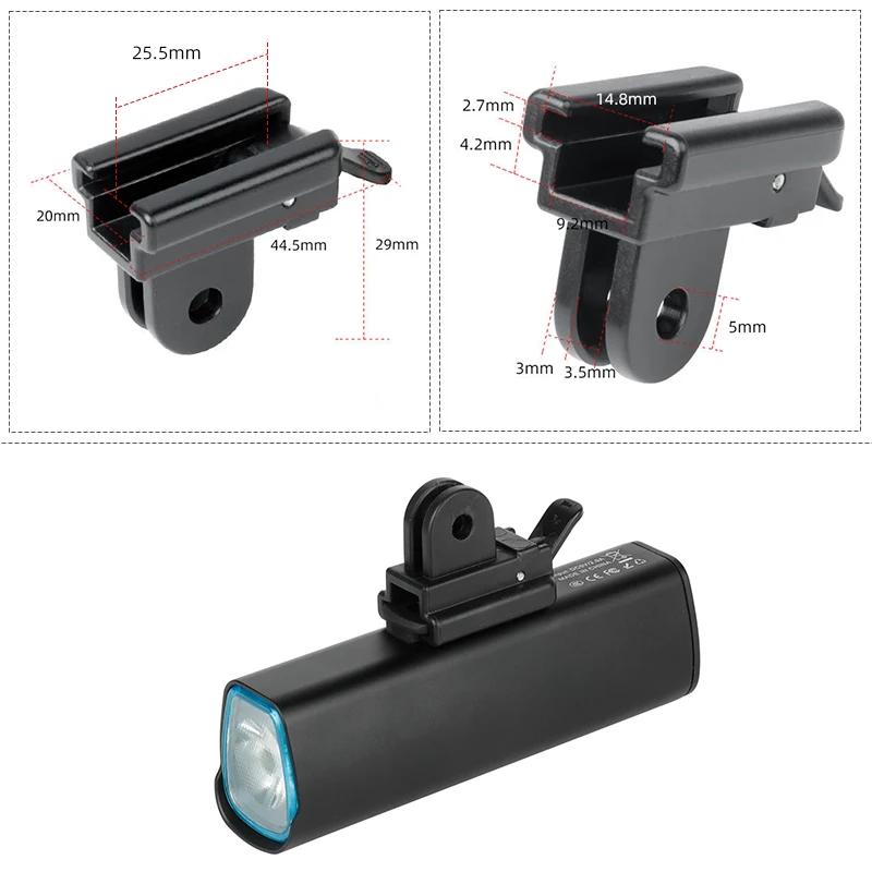 Gaciron H03/ H07 support de phare de vélo avant lampe à LED boucle montage rapide et support adaptat
