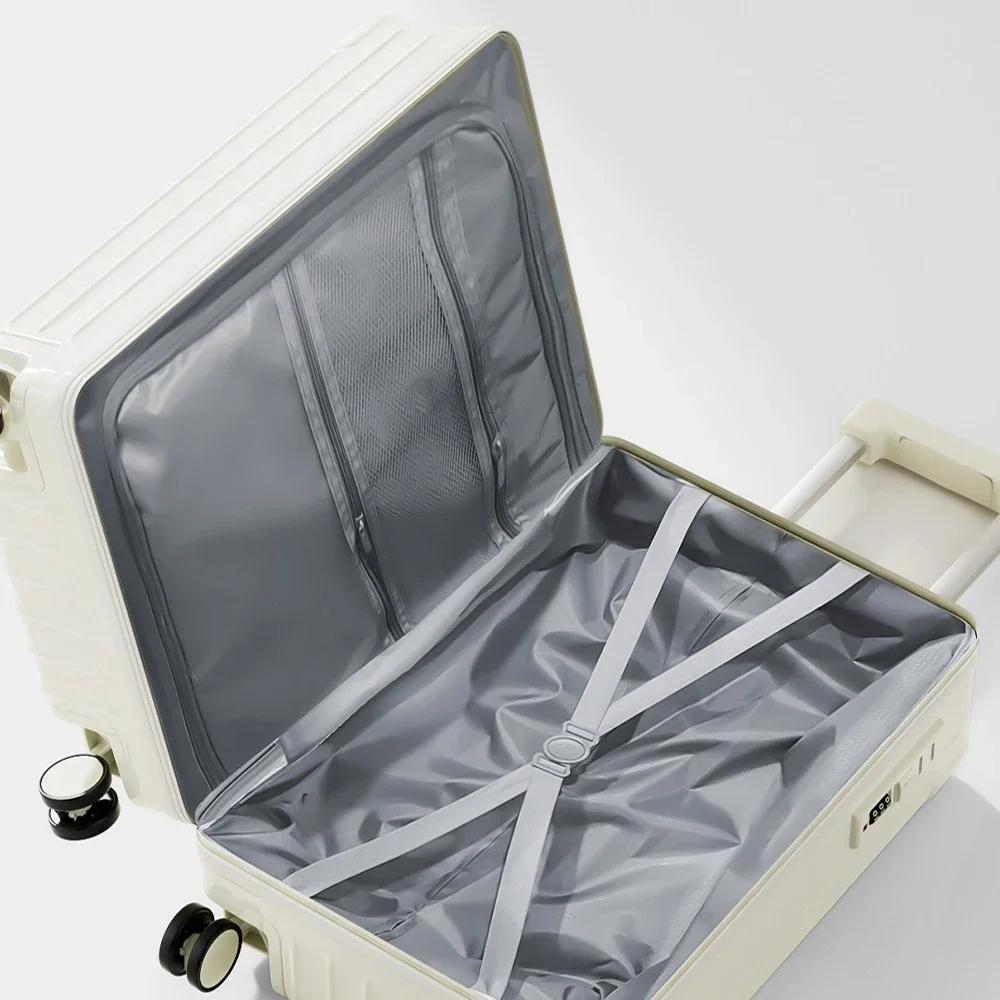 Valise pour enfants, valise d'embarquement à ouverture frontale, boîtier de chariot pour ordinateur